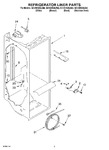 Diagram for 02 - Refrigerator Liner