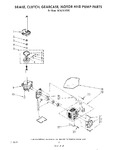 Diagram for 06 - Brake, Clutch, Gearcase, Motor And Pump