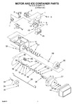 Diagram for 05 - Motor And Ice Container