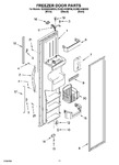 Diagram for 07 - Freezer Door Parts