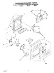 Diagram for 09 - Dispenser Front