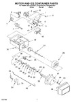 Diagram for 05 - Motor And Ice Container