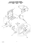 Diagram for 08 - Dispenser Front