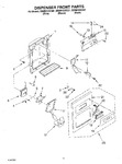 Diagram for 08 - Dispenser Front