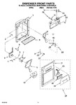 Diagram for 08 - Dispenser Front Parts