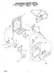 Diagram for 08 - Dispenser Front