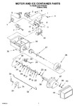 Diagram for 05 - Motor And Ice Container