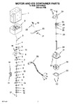 Diagram for 05 - Motor And Ice Container Parts