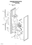 Diagram for 07 - Freezer Door Parts