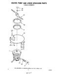 Diagram for 06 - Heater, Pump, And Lower Spray Arm