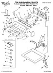 Diagram for 01 - Top And Console Parts