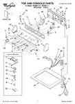 Diagram for 01 - Top And Console Parts