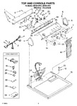 Diagram for 02 - Top And Console Parts