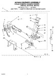 Diagram for 04 - 8576353 Burner Assembly, Optional Parts (not Included)