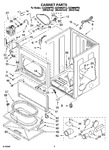 Diagram for 02 - Cabinet Parts