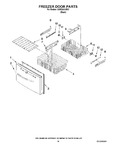 Diagram for 09 - Freezer Door Parts