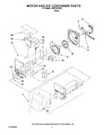 Diagram for 04 - Motor And Ice Container Parts