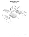 Diagram for 09 - Freezer Door Parts