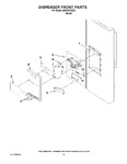 Diagram for 08 - Dispenser Front Parts