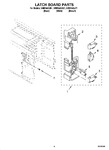 Diagram for 05 - Latch Board Parts