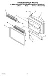 Diagram for 07 - Freezer Door Parts