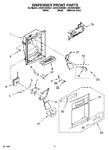 Diagram for 08 - Dispenser Front Parts