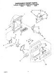 Diagram for 09 - Dispenser Front