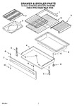 Diagram for 05 - Drawer & Broiler Parts