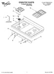 Diagram for 01 - Cooktop Parts