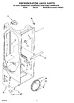 Diagram for 02 - Refrigerator Liner Parts