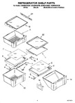 Diagram for 03 - Refrigerator Shelf Parts