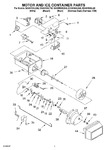 Diagram for 05 - Motor And Ice Container