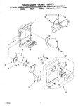 Diagram for 08 - Dispenser Front