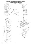 Diagram for 05 - Motor And Ice Container