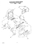 Diagram for 08 - Dispenser Front