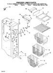 Diagram for 04 - Freezer Liner