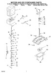 Diagram for 05 - Motor And Ice Container