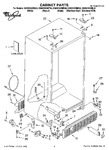 Diagram for 01 - Cabinet Parts