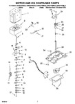 Diagram for 05 - Motor And Ice Container Parts