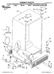 Diagram for 01 - Cabinet Parts