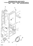 Diagram for 02 - Refrigerator Liner Parts