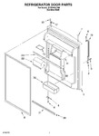 Diagram for 04 - Refrigerator Door