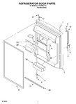 Diagram for 04 - Refrigerator Door Parts