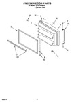 Diagram for 07 - Freezer Door Parts