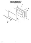 Diagram for 06 - Freezer Door Parts