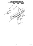 Diagram for 02 - Control Panel Parts