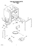 Diagram for 07 - Tub And Frame Parts