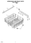 Diagram for 09 - Upper Rack And Track Parts