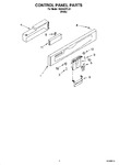 Diagram for 02 - Control Panel Parts