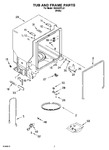 Diagram for 07 - Tub And Frame Parts